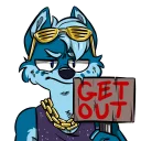 Стикер Outlaw - 9