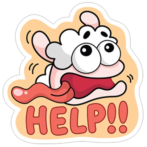 Sticker Овечка Лана - 11