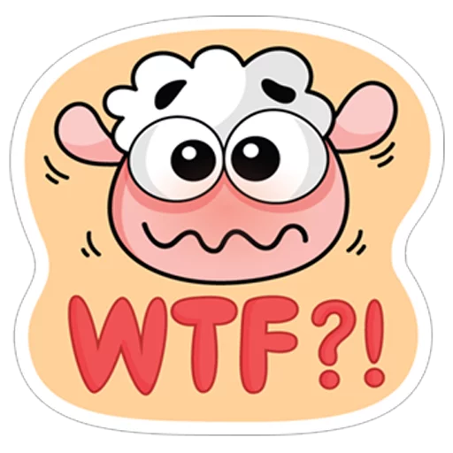 Sticker Овечка Лана - 6