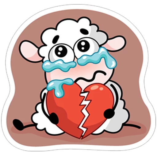 Sticker Овечка Лана - 3