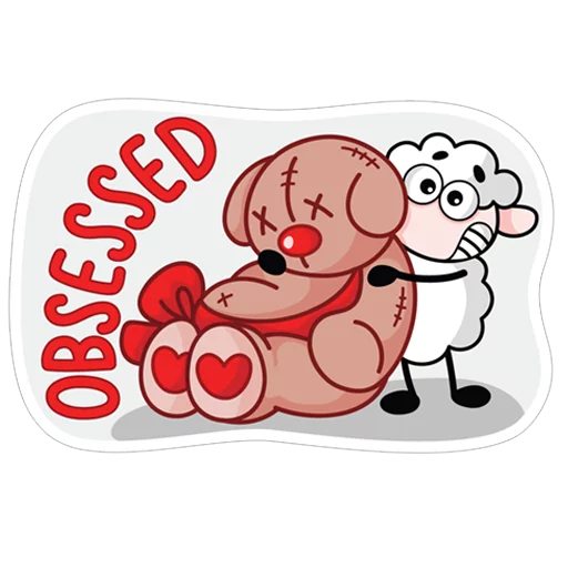 Sticker Овечка Лана - 1