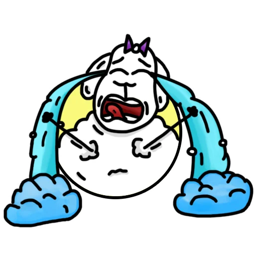 Sticker Овечка Лиза (@nezabuud) - 1