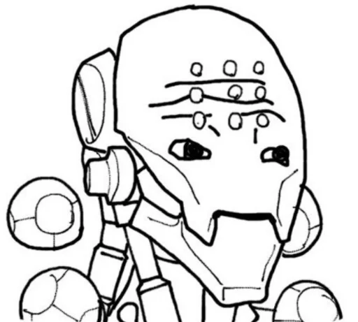 эскиз рисование линейное искусство