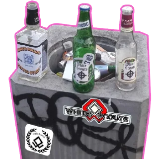 Sticker х ВАЙТ СКОТ х - 4