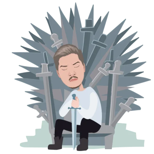 cartoon human face sketch