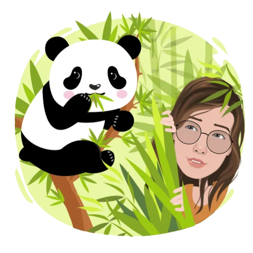 панда иллюстрация клипарт