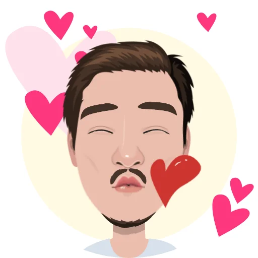 drawing human face illustration