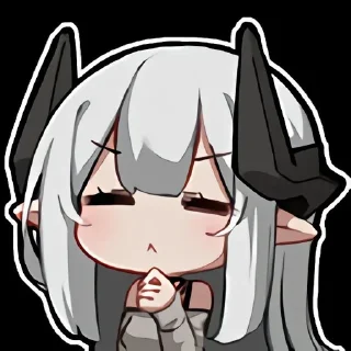 Sticker 绘之音表情包 雾月搬运ing - 0