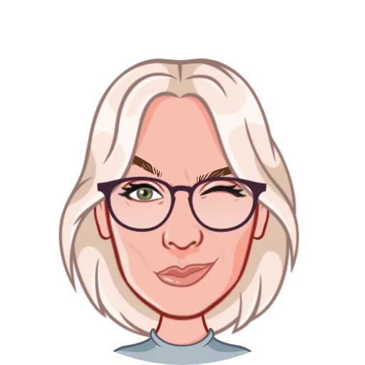 sketch glasses human face