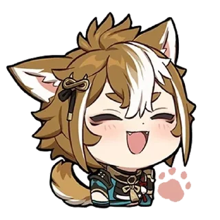 Sticker Больше стикеров 👉🏻 @genshinstickers1 - 5