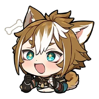 Sticker Больше стикеров 👉🏻 @genshinstickers1 - 9