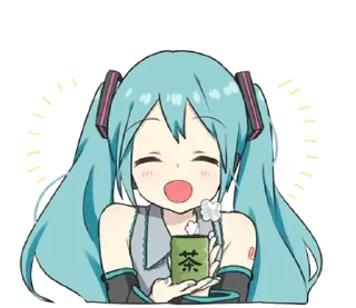 Sticker HATSUNE MIKU Pom Ver. (初音未來) @kal_pc - 3