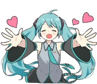 Sticker HATSUNE MIKU Pom Ver. (初音未來) @kal_pc - 11