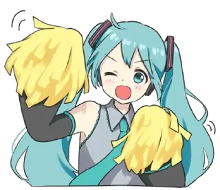 Sticker HATSUNE MIKU Pom Ver. (初音未來) @kal_pc - 9