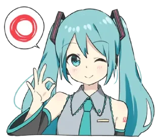 Sticker HATSUNE MIKU Pom Ver. (初音未來) @kal_pc - 6