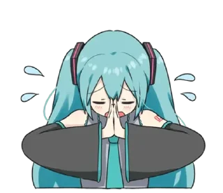 Sticker HATSUNE MIKU Pom Ver. (初音未來) @kal_pc - 2