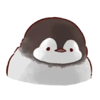 Стикер soft and cute penguin 01 - 1