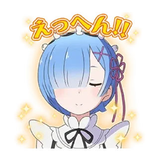 Sticker Re:ZERO – Rem Special Stickers - 11