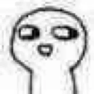 Стикер 可爱小人表情包 - 11