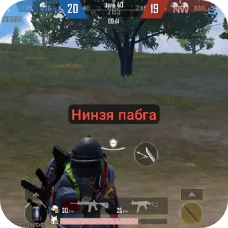 Стикер 🗿🙃 пабг - 1