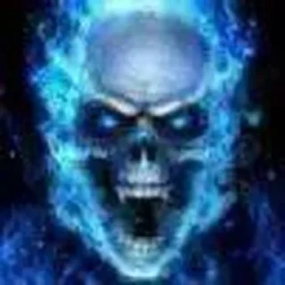 Стикер Синий череп @sozdsti_bot - 4