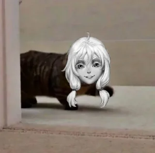 Стикер Оля | @Stick4Gram - 8