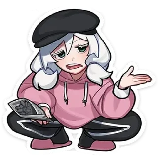 Sticker Оля | @Stick4Gram - 11