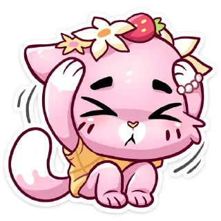 Sticker @Stick4gram | Клубничная Ванилька - 8