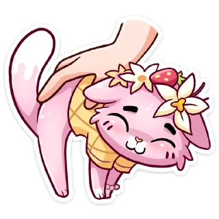 Sticker @Stick4gram | Клубничная Ванилька - 7