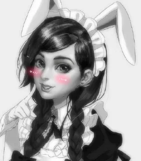 Sticker Полиночка @Ctikerubot - 3