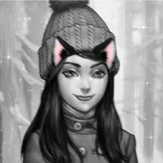 Sticker Полиночка @Ctikerubot - 5