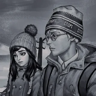 Sticker Полиночка @Ctikerubot - 8