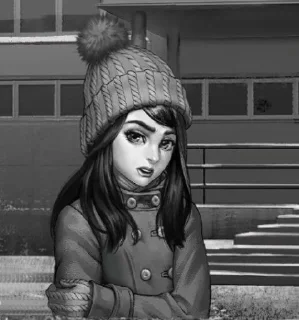 Sticker Полиночка @Ctikerubot - 6