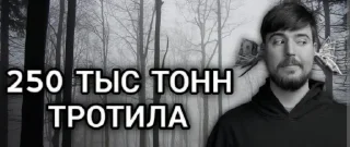 Sticker 250 тысяч тонн тротила @Ctikerubot - 2