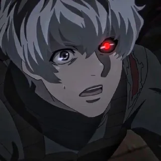 Sticker Tokyo Ghoul @No_emotionsQW @Ctikerubot - 10