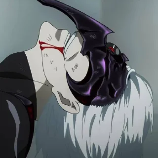 Sticker Tokyo Ghoul @No_emotionsQW @Ctikerubot - 4