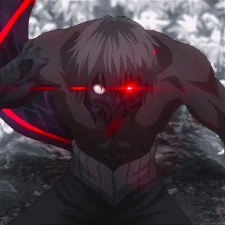 Sticker Tokyo Ghoul @No_emotionsQW @Ctikerubot - 5