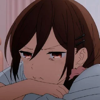 Стикер Хоримия🖤~🤎@No_emotionsQW @Ctikerubot - 9