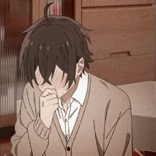 Стикер Хоримия🖤~🤎@No_emotionsQW @Ctikerubot - 1