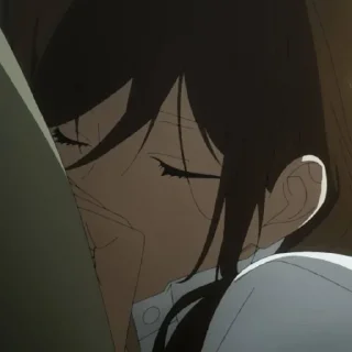 Стикер Хоримия🖤~🤎@No_emotionsQW @Ctikerubot - 4