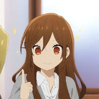 Стикер Хоримия🖤~🤎@No_emotionsQW @Ctikerubot - 11