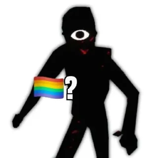 Стикер Doors/roblox👁 @Ctikerubot - 10