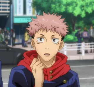 Стикер Iᴛᴀᴅᴏʀɪ Yᴜᴊɪ. Sᴇᴀsᴏɴ 1. (@Hol4low). - 3