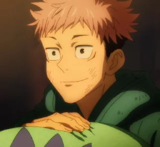 Стикер Iᴛᴀᴅᴏʀɪ Yᴜᴊɪ. Sᴇᴀsᴏɴ 1. (@Hol4low). - 8