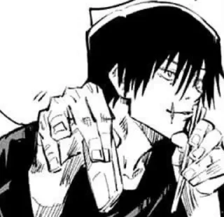 Стикер Tᴏᴊɪ Fᴜsʜɪɢᴜʀᴏ. Mᴀɴɢᴀ. (@Hol4low). - 5