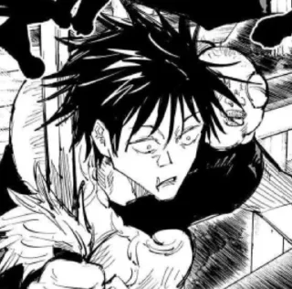 Стикер Tᴏᴊɪ Fᴜsʜɪɢᴜʀᴏ. Mᴀɴɢᴀ. (@Hol4low). - 9