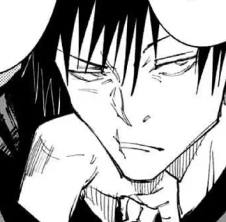 Стикер Tᴏᴊɪ Fᴜsʜɪɢᴜʀᴏ. Mᴀɴɢᴀ. (@Hol4low). - 10