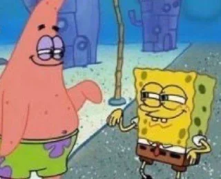 Sticker Губка Боб @TgEmodziBot - 11