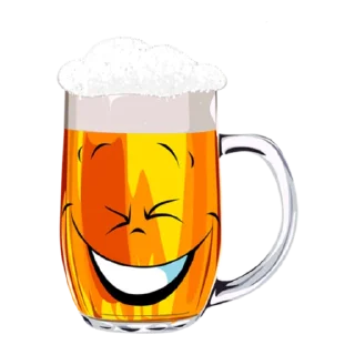 Sticker Пиво Смайлы - 0