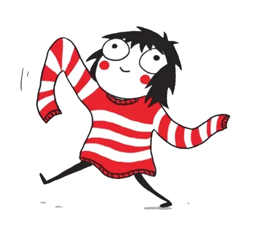 Стикер pack_Sarah_andersen_1 - 1